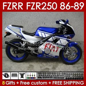 Yamaha FZR250 FZR 250 R RR FZR250R 1986 1987 1988 1989 gövdeli FZR-250 86-89 142no.62 FZRR FZR 250R 250RR FZR-250R FZR250RR 86 87 88 89 UNIT MAVİ BLK