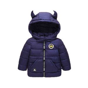 2-8 yıl çocuklar kış ceketler kız bebek pamuk kapitone ceket çocuk çocuk sevimli ceket sıcak dış giyim sonbahar gündelik giyim j220718