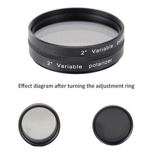 1.25 2 inch Filter Variable Polarizing for Astronomy Monocular Telescope & Eyepiece Filter Excellent Quality F9147
