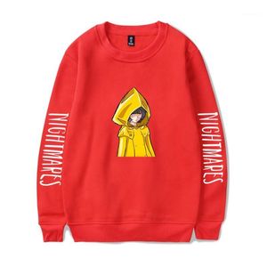 Erkek Hoodies Sweatshirts Little Nightmares Sweatshirt Unisex Outtrowuit Kadınlar/Erkekler Dış Giyim Harajuku Street Giyim Moda Plus Boyut