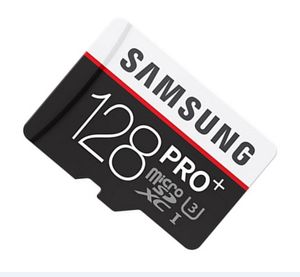 16GB/32GB/64GB/128 GB/256 GB de alta qualidade Capacidade real Samsung Pro+ Micro SD Card C10/4K HD Câmera TF Cards/Smartphone Memory Card 90MB/S