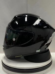 Motosiklet Kaskları SHOEI X14 Kask X-Fourteen R1 60th Anniversary Edition Siyah Tam Yüz Yarış Kasko De Motocicleta