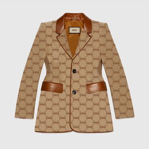 Marchio di abiti di alto profilo Designer moda donna vestito abiti firmati blazer con lettere complete 2022 primavera nuovi top rilasciati