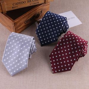 Bow Ties Linbaiway 8cm genişliğinde polyester kravat Gravata Elbise Siyah Kravat Neckwear Smokin Aksesuar Özel Logobow