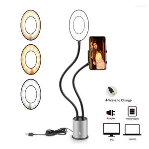 Compact Mirrors Camera Phone Plight Ring Lamp для селфи Live Video Studio Pography Makeup Mirrorscompact