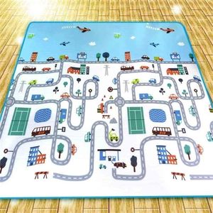 200x180x05 cm Thick Gym Games Play Mat Kids Developing Mat Puzzles Baby Carpets Toys For Children's Rug Soft Floor 210402