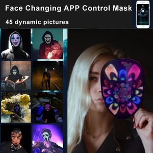 Yenilik Aydınlatma Çok Function Diy Cadılar Bayramı Noel iskeleti LED Maskeleri Maskterror Cosplay Korkunç Maskeler Diy Maske Glow Partys Malzemeleri Toptan