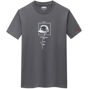 Erkek Tişörtler Tişört Moda Erkekler Yaz Kısa Kollu Pamuk T-Shirt Yüksek Kalite Desen Basit Stil Artı Boyut-6xl Siyah Giyim