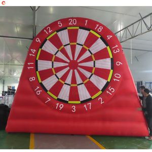 Бесплатный корабль на открытом воздухе гигантские надувные футбольные Dart Football Dart Board Carnival Game на продажу