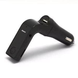 G7 CAR MP3 Audio Player Bluetooth Kiti Kablosuz FM Verici Aux Handsfree USB Telefon Şarj Cihazı