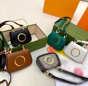 Tasarımcı mini omuz çantaları Kadınlar vintage el çantası çapraz bagalı baskılı flep yüksek kaliteli moda klasik elçi çantası gündelik cüzdan değişim çantası