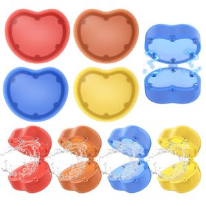Yeniden kullanılabilir manyetik su balon kalp şekli bombalı sıçrama topu silikon su polisi oyuncak çocuk suları savaş dekompresyon oyuncakları