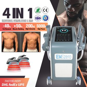 Emshape Pro: Vücut Yeniden Oluşturma İçin 4 Kılıf Emslim Yağ Çıkarma Kas Masaj Cihazı