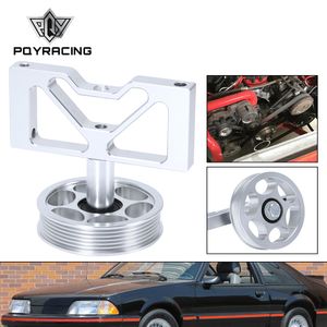 Kütük Rekabet Hava Pompası Çıkarım Braketi Kasnak ile 79-95 Ford Mustang 5.0 PQY-CPY09