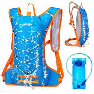Sport Bags Outdoor cycling bag light breathable sports backpack running Hiking Backpacks