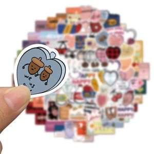 90pcs Koreli Tatlı Sandviç Sticker Telefon Dizüstü Bilgisayar Kaykay Araba Çıkartmaları Bagaj Gitar Kask Sticker