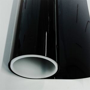 50cm500cm 5%VLT Dark Black Window Tint Film Car Auto House Commercial Heat Insulation Privacy Protection Solar Y200416