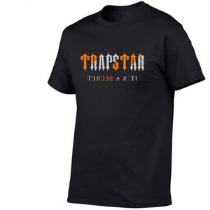 Tasarımcı T Shirt Yazlar Erkekler İçin Kısa Kollu Kadın Tasarımcı Mektuplar Sprey T-Shirt Trapstar Tee Saf Pamuk Şehir Sınırı Moda Yüksek Kaliteli Giysiler