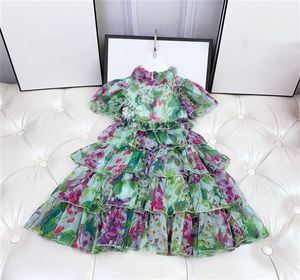 Mode-Kinder Mädchen Kleider Chiffon Kleidung Sommer Kinder Mädchen Bogen Prinzessin Kleid Für Kinder Party Kleidung