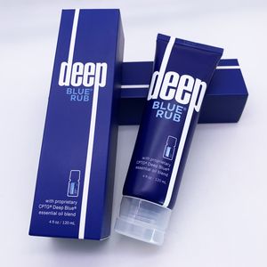 Neue Deep Blue Rub Topische Creme mit ätherischem Öl, 120 ml, CC-Creme, Hautpflege, gemischt mit einer feuchtigkeitsspendenden, beruhigenden, nicht fettenden Basis