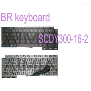 Tablet PC Screen Protectors Black BR Brazilian Keyboard SCDY300-16-2 XK Laptop Keyboards Enter Keycap Repair Parts Brand WorkTablet