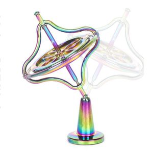 Metal Precision Gyroscope Anti-Gravity Top Toy Spinner красочный 220526