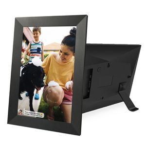 Tela de LED de 8 polegadas Foto digital Electronics Frame Álbum eletrônico Suporte Música/vídeo/foto Suporte a vários idiomas Relógio/calendário