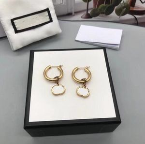 Tasarımcılar Kalp Taş Çivi 925 Gümüş Lüks Harfler Damızlık Geometrik Ünlü Marka Kadın Kızlar Kristal Yapay Elmas İnci Küpe Düğün Parti Takı Hediye