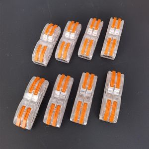 Şeritler Universal Mini Hızlı Kablo Konektörü Push-In İletken Terminal Blok LED'leri Bağlı LED