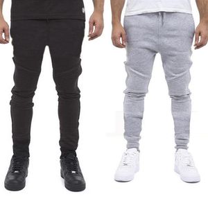 Pantaloni da uomo Hirigin Pantaloni sportivi da uomo Smart Casual Pantaloni lunghi da jogging Design con giunture per il fitness Gamba magra a righe