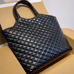 Gaby el çantaları tote çantalar yüksek kaliteli omuz alışveriş çantası gerçek deri eşkenar desen moda mektuplar