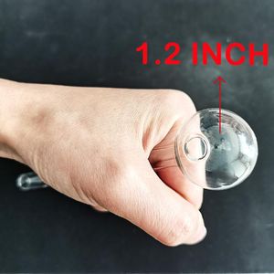 Горелка толстая пирекс 5,9 дюйма большая прозрачная стеклянная труба для курящих пузырьков трубки точка гвоздь сжигание джамбо аксессуары