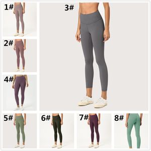 Kostümleri Hizalayın Yüksek Beled Boya Yoga Taytlar Spor Kıyafetleri Çalışan Fitness Spor Uzunluğu Pantolon Pantolonları Egzersiz Kadınlar İçin Capris
