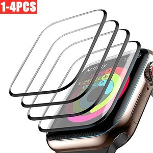 Protector Film for Apple Watch 7 6 SE 5 4 3 Screen Protectors 40MM 41MM 42MM 44MM 45MM on Iwatch 4 5 6 SE 7 Series 38mm