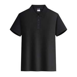 Мужские поло Летние мужские рубашки Высококачественный индивидуальный логотип Сплошной цвет с коротким рукавом с лацканами Top Professional Team Design Golf PrintMen's Men