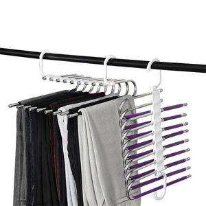 Многофункциональная вешалка для брюк для шкафа для одежды Организатор Организатор с регулируемым шкаф