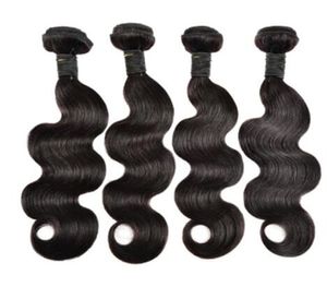 Kiss Hair HumanLoose Wav Yaki 3 Paket 10-26 inç Brezilya Virgin Remy Düz Derin Kıvırcık Vücut Dalgası Düz Doğal Renk Siyah