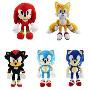 Super Sonic Hedgehog Plush Doll, Soft Tarsnack Hedgehog Toy for Kids