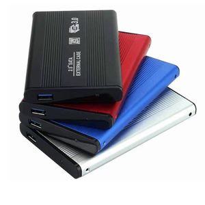 Hubs Portable 2,5 -дюймовый жесткий дисковый корпус поддержка SATA USB 3,0 5 Гбит/с SSD корпус для ноутбука/ПК Внешние жесткие диски высокие скорости мини -100 шт.