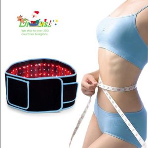 t Lighting Body Slimming Belt 660NM 850NM Pain Relief fat Loss Infrared Red Led Light Therapy Devices Large Pads Wearable Wraps belts