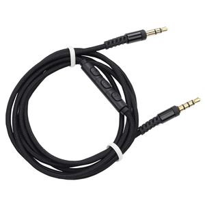 1,2 мл кабель кабеля кабеля 3,5 мм кабели динамика Aux -Aux мужчина с мужчинами с микрофоном до громкости для автомобиля по телефону Mp3
