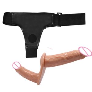 Strap ons koşum çifte çift yapay penis için çift yapay penis penis oyuncakları kadın lezbiyenler mastürbator 18 artı yetişkin erotik ürünler