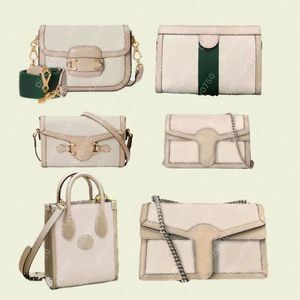 Designer-Taschen für Damen, Ophidia-Umhängetasche, Vintage-Umhängetasche mit Klappe, Mini-Beige-Tragetasche, Handtaschen für Damen, Mini-Cross-Body-Clutch, Sacoche-Messenger, Shopping, Sattel