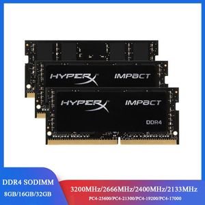 RAMs 8 GB de memória RAM DDR4 3200 MHz 2666 2400 2133 MHz Memória para laptop 260 pinos SODIMM PC4-19200 21300 17000 Memória para notebook RAMs