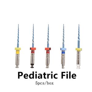 Тепловые активированные эндо-ротационные детские файлы Pediatric используют стоматологическое оборудование