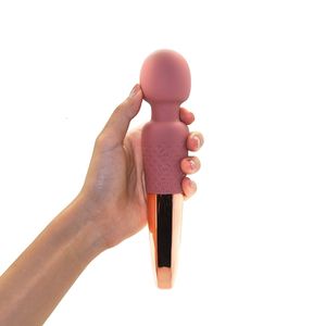 Вибраторская секс -игрушка массажер мягкий силиконовый искусственный фаллоимитатор AV AV Electric Massage Wand Wogina Toys для женщин F9CI
