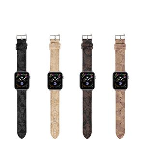 Ремешок для часов из натуральной коровьей кожи для Apple Watch Ремешки для ремешков Smartwatch Band Series 1 2 3 4 5 6 7 S1 S2 S3 S4 S5 S6 S7 SE 38MM 40MM 41MM 45MM Дизайнерские ремешки для умных часов США Великобритания MX