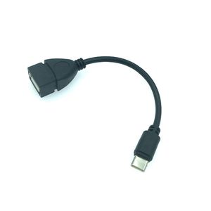 Tipo C Masculino para USB 2.0 Cabos OTG f￪mea Cord￣o de carregamento do adaptador