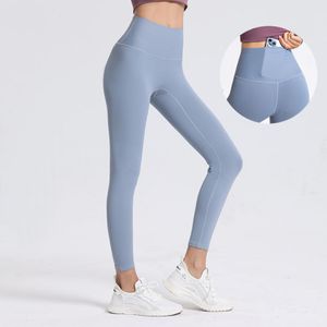 Moda sıkı yüksek bel yoga hissi push push up spor kadın fitness yogas pantolon enerji dikişsiz spor salonu tozluk 11 renk