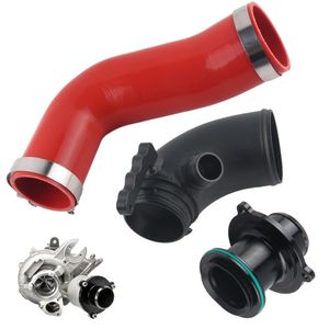 Silicone Intake Hose Turbo Inlet Elbow pipe Muffler Delete For VW Golf MK7 R Audi V8 MK3 A3 S3 TT 2.0T 2014+